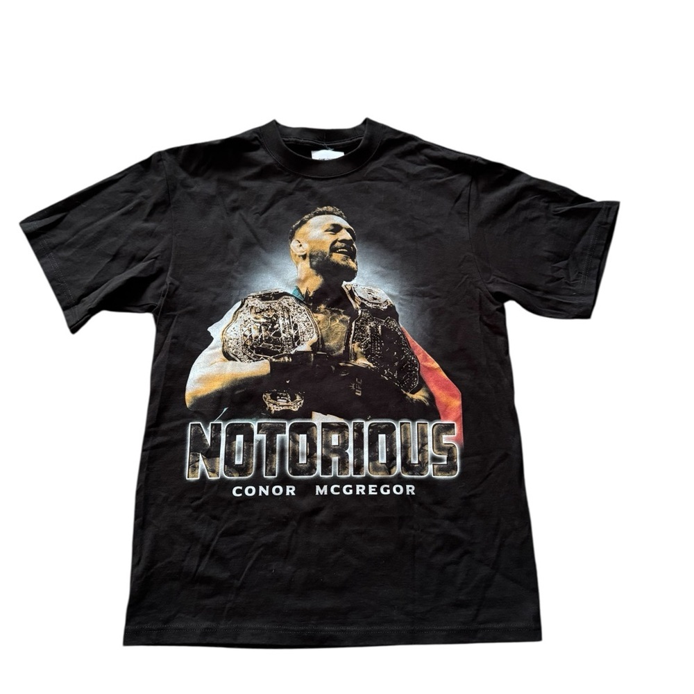 Game Changers LA Conor McGregor Double-Sided Heavyweight Graphic Tee Men L